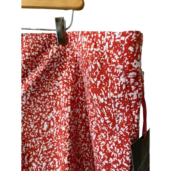 Cynthia Rowley Woman Terracotta Print Pants 20W - Picture 2 of 7